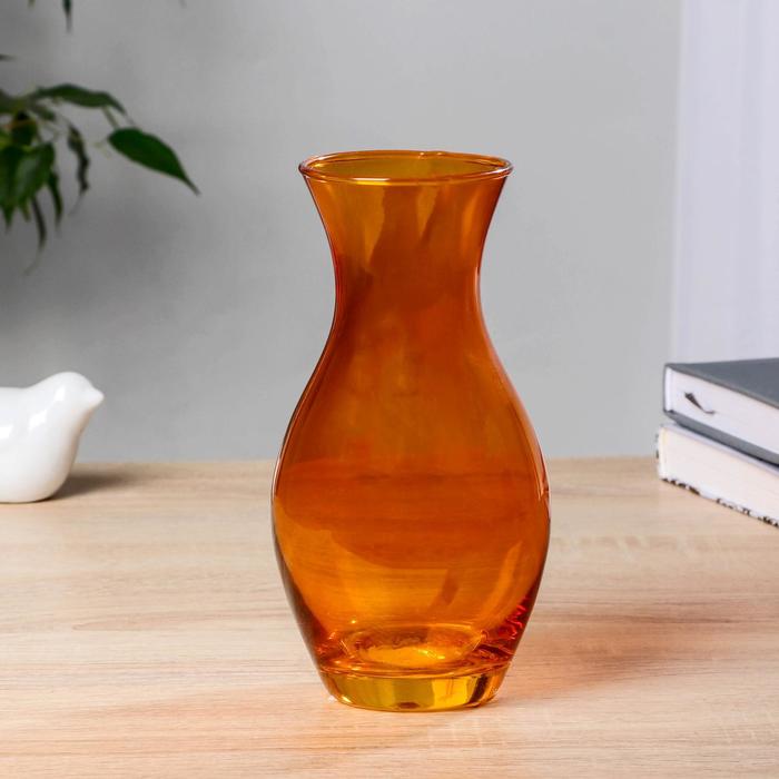 Ваза "Весна" 18/1 большая 18х9 см, 0,65л коричневый
Ваза "Весна" 18/1 большая 18х9 см, 0,65л коричневый