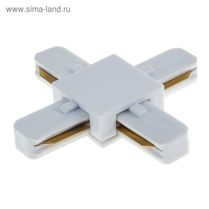 Однофазный Х-коннектор для соединения 2TRA (на 2 провода) треков TRX-01W, белый
Однофазный Х-коннектор для соединения 2TRA (на 2 провода) треков TRX-01W, белый