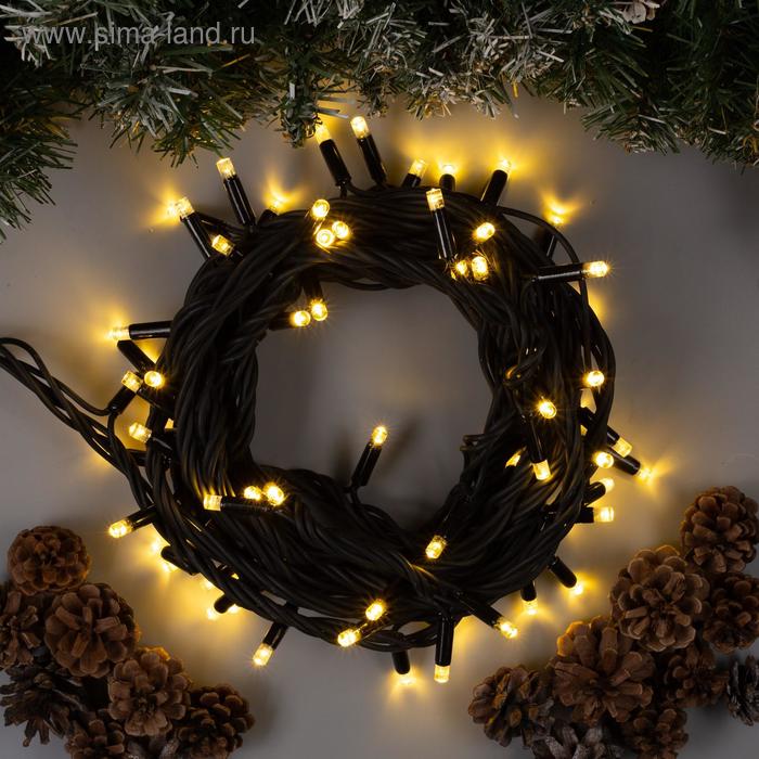 Гирлянда "Нить" 10 м , IP65, УМС, тёмная нить каучук, 100 LED, свечение тёплое белое, 220 В
Гирлянда "Нить" 10 м , IP65, УМС, тёмная нить каучук, 100 LED, свечение тёплое белое, 220 В