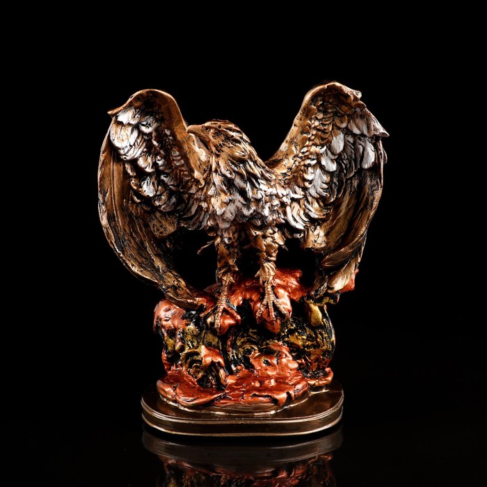 Статуэтка "Орел", разноцветная, покрытие лак, гипс, 25 см, микс
Статуэтка "Орел", разноцветная, покрытие лак, гипс, 25 см, микс