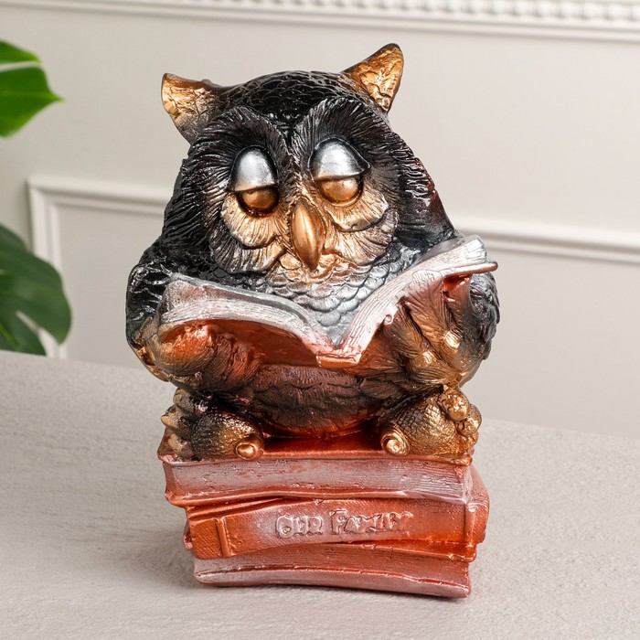 Копилка "Сова мудрости", разноцветная, гипс, 26 см, микс
Копилка "Сова мудрости", разноцветная, гипс, 26 см, микс