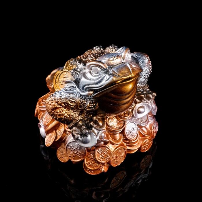 Копилка "Жаба", глянец, бронзовый цвет, гипс, 16 см, микс
Копилка "Жаба", глянец, бронзовый цвет, гипс, 16 см, микс