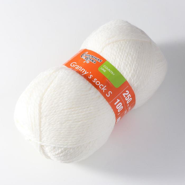 Пряжа Granny`s sock S (Бабушкин носокПШ) 30% шерсть 70% акрил 250м/100гр суровый (25)
Пряжа Granny`s sock S (Бабушкин носокПШ) 30% шерсть 70% акрил 250м/100гр суровый (25)