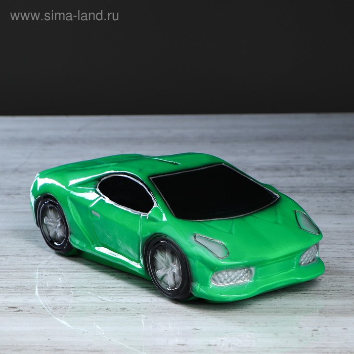 Копилка "Машина мечты", цвет зелёный, 8 см
Копилка "Машина мечты", цвет зелёный, 8 см