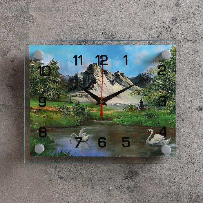 Часы настенные, серия: Природа, "Лебеди на воде, природа", 20х26 см, микс
Часы настенные, серия: Природа, "Лебеди на воде, природа", 20х26 см, микс