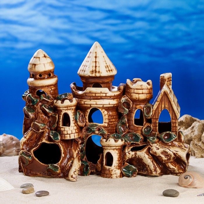 Декорация для аквариума "Замок с шестью башнями", 15×26×23 см
Декорация для аквариума "Замок с шестью башнями", 15×26×23 см