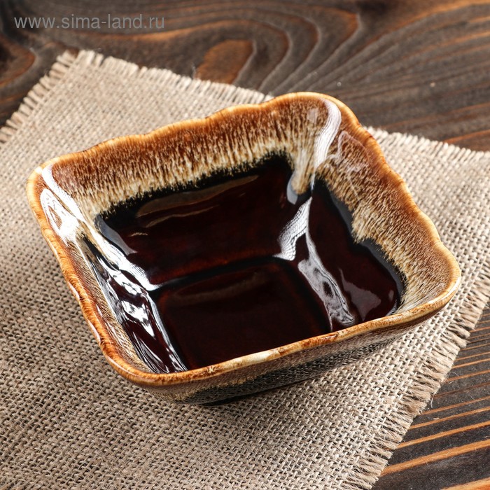 Салатник "Квадрат", коричневый, 400 мл
Салатник "Квадрат", коричневый, 400 мл