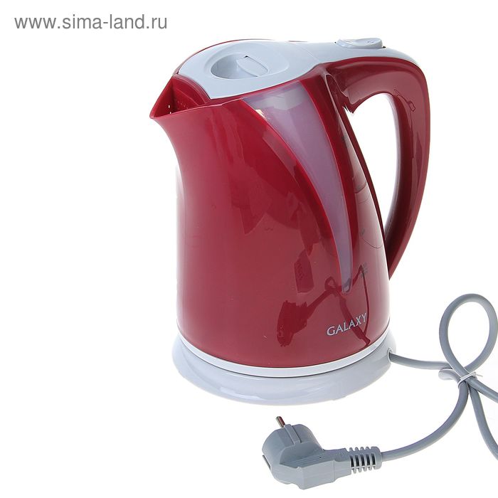 Чайник электрический Galaxy GL 0204, пластик, 2 л, 2200 Вт, подсветка, красный 
Чайник электрический Galaxy GL 0204, пластик, 2 л, 2200 Вт, подсветка, красный