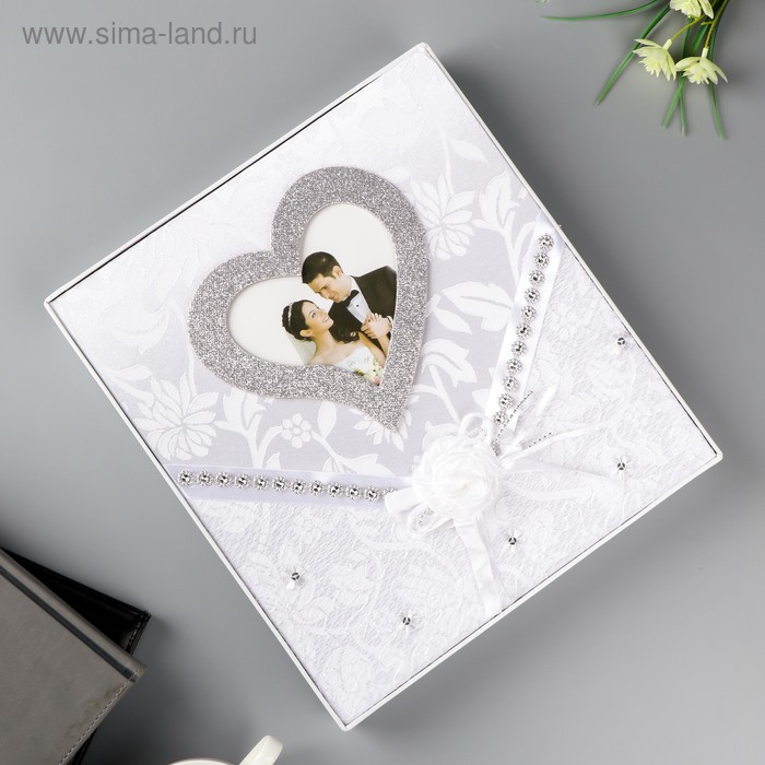 Фотоальбом магнитный 20 листов "Молодожены" 26х21,5х5 см
Фотоальбом магнитный 20 листов "Молодожены" 26х21,5х5 см