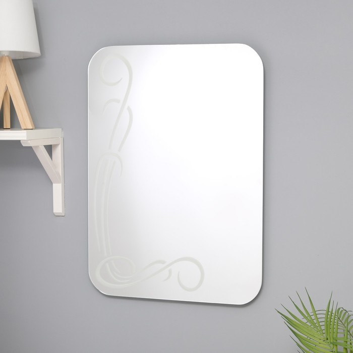 Зеркало «Арфа», настенное, 51х68 см
Зеркало «Арфа», настенное, 51х68 см