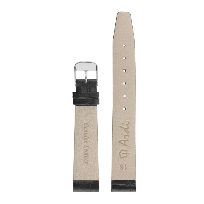 фото Ремешок для часов, мужской, 16 мм, запряжник 90 мм, горт 125 мм, натуральная кожа, удлиненный 120415 ardi