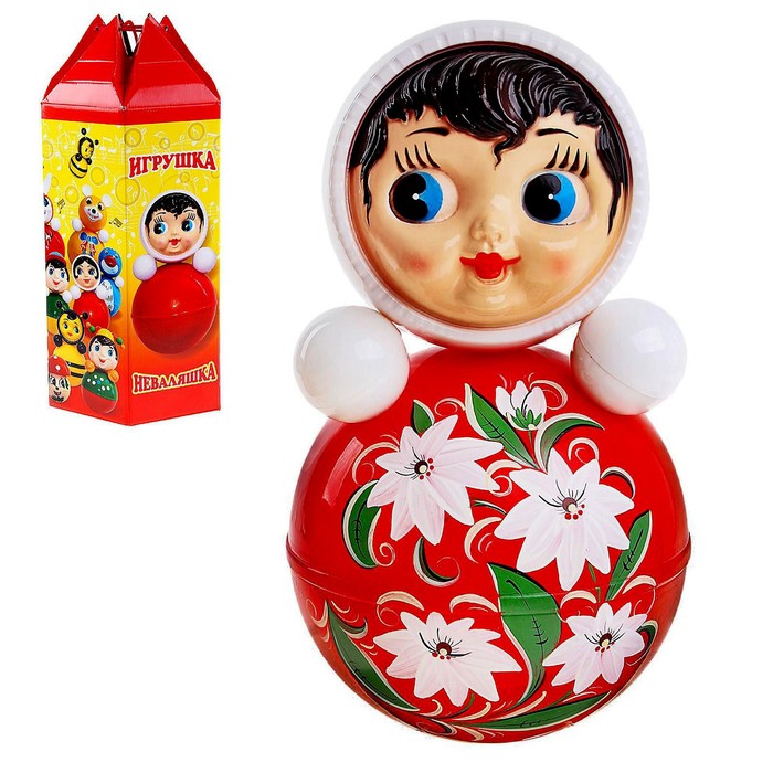 Неваляшка в художественной упаковке, с рисунком
Неваляшка в художественной упаковке, с рисунком