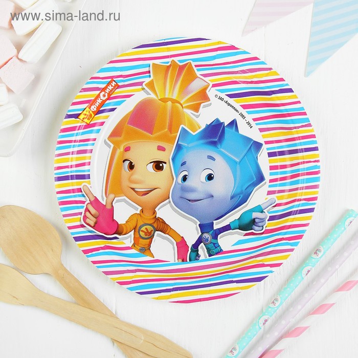 Набор тарелок «Фиксики», 17 см, 8 шт.
Набор тарелок «Фиксики», 17 см, 8 шт.