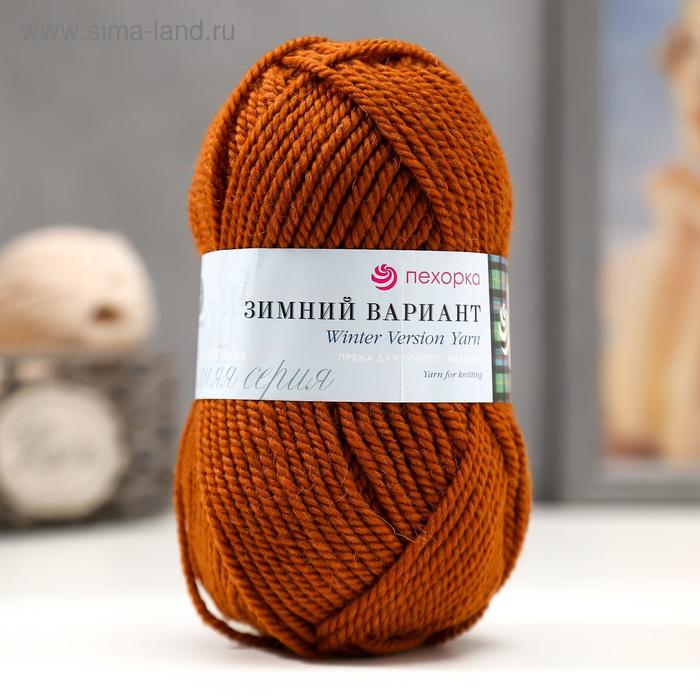 Пряжа "Зимний вариант" 95% имп.шерсть, 5% акрил объёмный 100м/100гр (338-Кирпичный)
Пряжа "Зимний вариант" 95% имп.шерсть, 5% акрил объёмный 100м/100гр (338-Кирпичный)