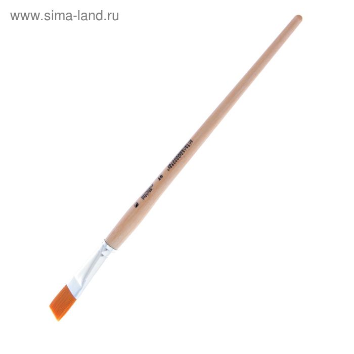 Кисть Синтетика Плоская, серия "Хобби" упругая №18, d-18 мм, L-22 мм (удлинённая ручка)
Кисть Синтетика Плоская, серия "Хобби" упругая №18, d-18 мм, L-22 мм (удлинённая ручка)