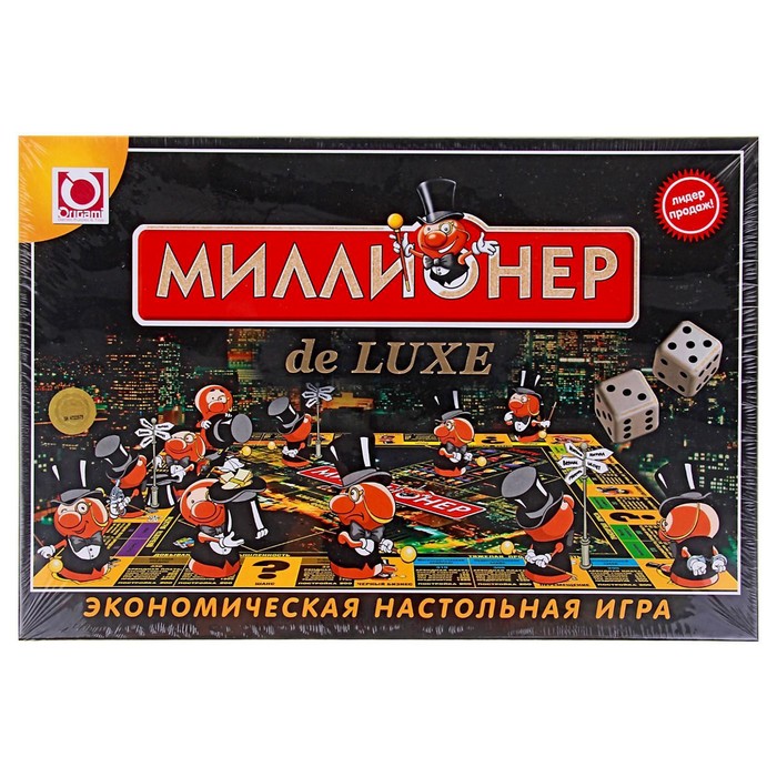 Настольная игра «Миллионер-делюкс»
Настольная игра «Миллионер-делюкс»