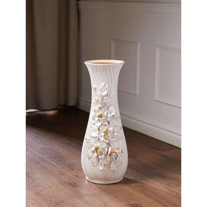 Ваза керамическая "Осень", напольная, лепка, хризантема, 59 см, авторская работа
Ваза керамическая "Осень", напольная, лепка, хризантема, 59 см, авторская работа