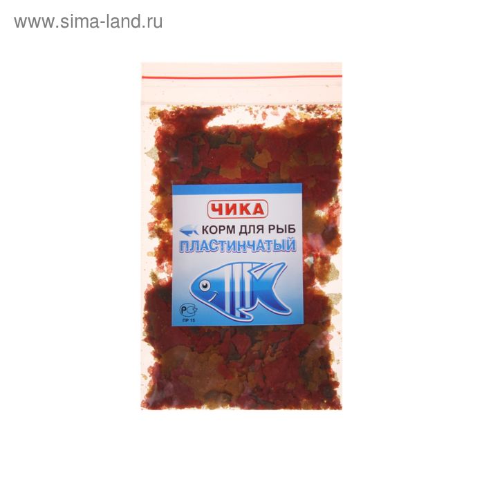 Корм "Чика" для рыб, пластинчатый, хлопья, 85 мл
Корм "Чика" для рыб, пластинчатый, хлопья, 85 мл