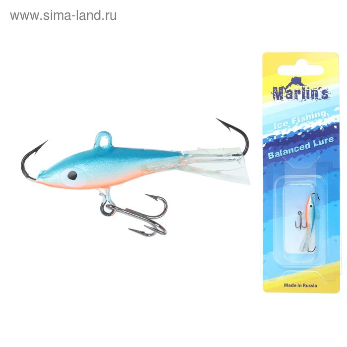 Балансир Marlin's 33 мм, вес 4,3 г, 9110-011
Балансир Marlin's 33 мм, вес 4,3 г, 9110-011