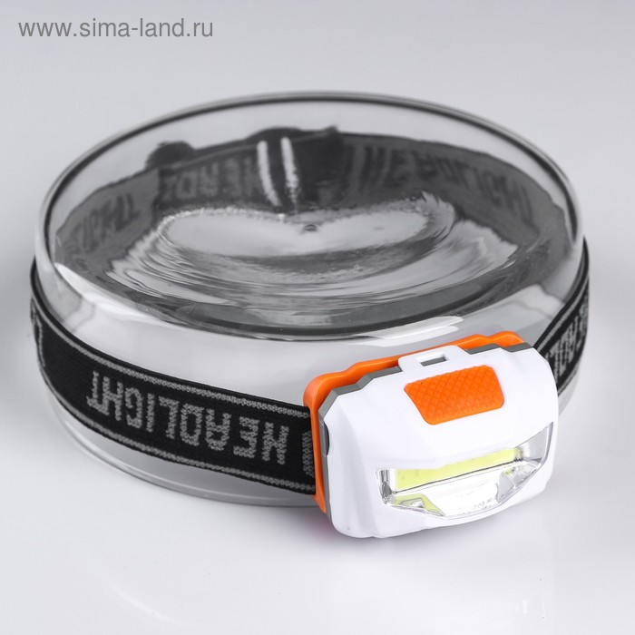 Фонарь налобный, 3 LED, 3 ААА, 4 режима, 6 х 4.5 х 3.5 см
Фонарь налобный, 3 LED, 3 ААА, 4 режима, 6 х 4.5 х 3.5 см