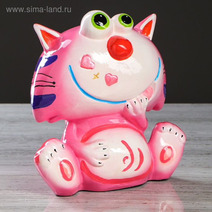 Копилка "Кот Томас", покрытие лак, розовая, 23 см, микс
Копилка "Кот Томас", покрытие лак, розовая, 23 см, микс