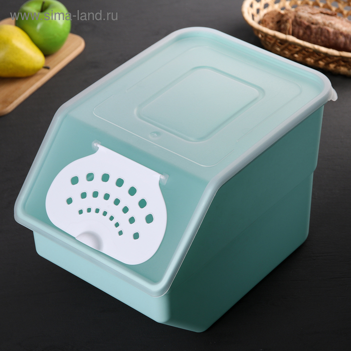 Контейнер для овощей, 11,2 л, цвет МИКС 
Контейнер для овощей, 11,2 л, цвет МИКС
