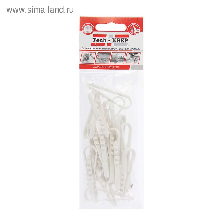 Дюбель-хомут нейлон 11-18 мм, в пакете 25 шт.
Дюбель-хомут нейлон 11-18 мм, в пакете 25 шт.