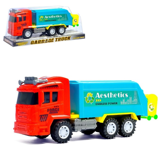 Машина инерционная «Мусоровоз», МИКС
Машина инерционная «Мусоровоз», МИКС