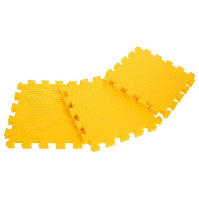 Детский коврик-пазл (мягкий), 9 элементов, толщина 1,8 см, цвет жёлтый, термоплёнка
Детский коврик-пазл (мягкий), 9 элементов, толщина 1,8 см, цвет жёлтый, термоплёнка