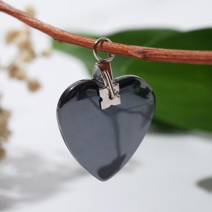Подвеска "Гематит" сердце малое
Подвеска "Гематит" сердце малое