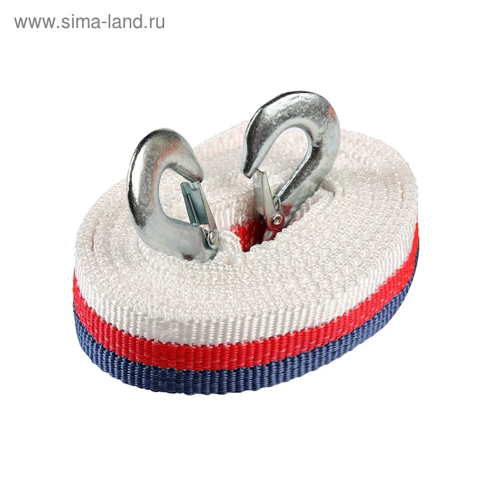 Трос-лента буксировочный TORSO Standart, 12 т, 4,5 м, 2 крюка
Трос-лента буксировочный TORSO Standart, 12 т, 4,5 м, 2 крюка