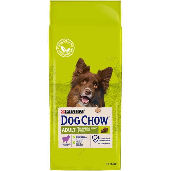 Сухой корм DOG CHOW для собак, ягненок, 14 кг 
Сухой корм DOG CHOW для собак, ягненок, 14 кг