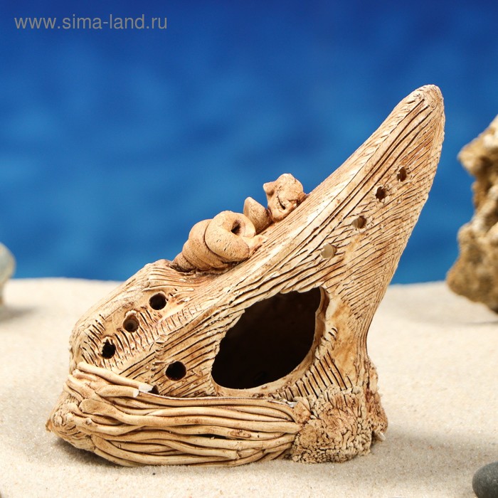 Декорация для аквариума "Яхта'', 8х14х10 см
Декорация для аквариума "Яхта'', 8х14х10 см