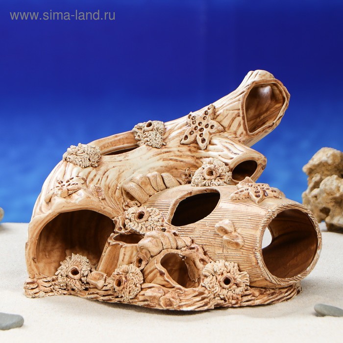 Декорация для аквариума "Сомятник в коряге", 15 х 25 х 21 см
Декорация для аквариума "Сомятник в коряге", 15 х 25 х 21 см