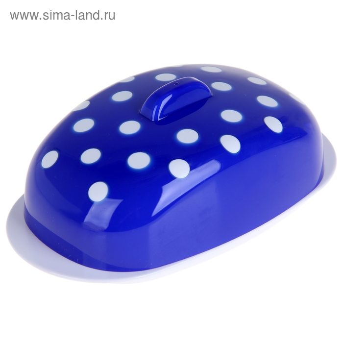 Маслёнка «Marusya», цвет синий 
Маслёнка «Marusya», цвет синий