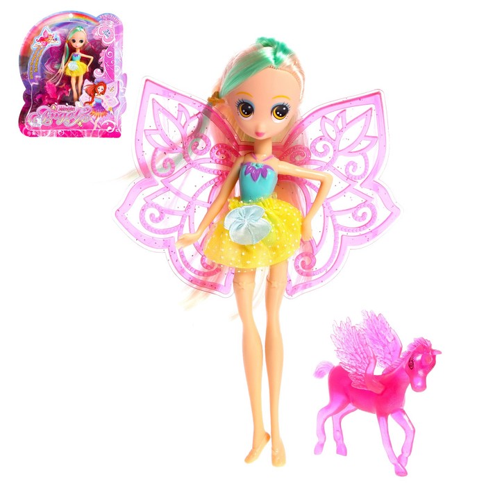 Кукла малышка «Фея» с лошадкой, МИКС
Кукла малышка «Фея» с лошадкой, МИКС