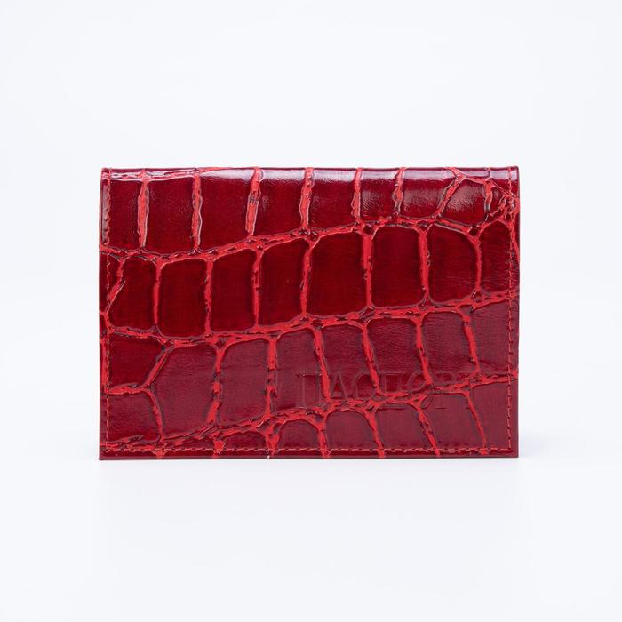 Обложка для паспорта, цвет красный
Обложка для паспорта, цвет красный