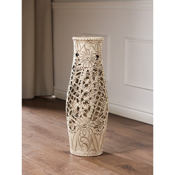 Ваза керамическая "Афина", напольная, сквозная резка, 64 см, микс
Ваза керамическая "Афина", напольная, сквозная резка, 64 см, микс
