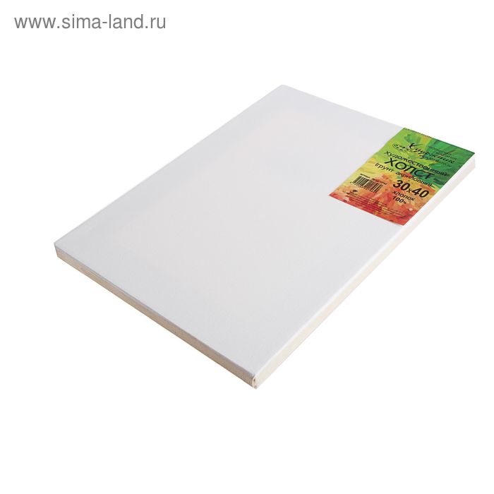 Холст на подрамнике, хлопок 100%, 30 х 40 х 1.8 см, акриловый грунт, мелкозернистый, 280 г/м²
Холст на подрамнике, хлопок 100%, 30 х 40 х 1.8 см, акриловый грунт, мелкозернистый, 280 г/м²