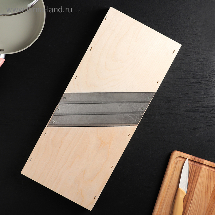 Шинковка «Берёзка» большая, 3 лезвия, 50×21×5 см
Шинковка «Берёзка» большая, 3 лезвия, 50×21×5 см