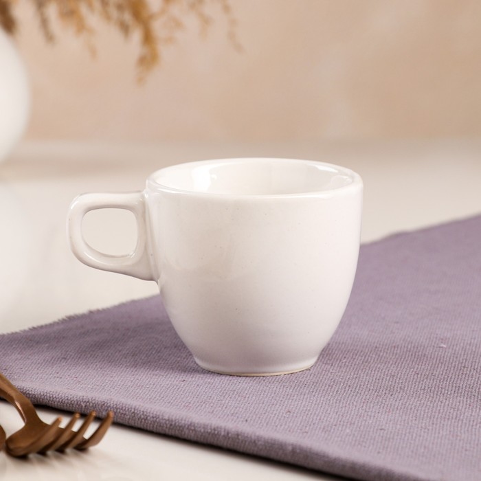 Чашка "Одесса", белая, керамика, 0.2 л
Чашка "Одесса", белая, керамика, 0.2 л