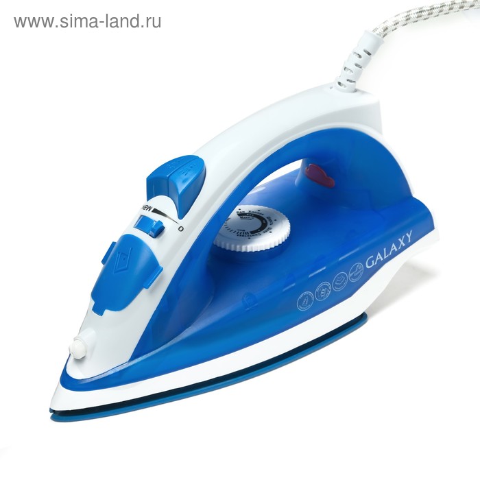 Утюг Galaxy GL 6121, 1600 Вт, керамическая подошва, 150 мл, синий
Утюг Galaxy GL 6121, 1600 Вт, керамическая подошва, 150 мл, синий