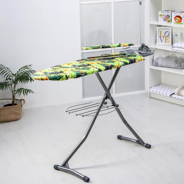 Доска гладильная Nika «Ника-Гранд», 122×42 см, регулируемая высота до 100 см, рисунок МИКС
Доска гладильная Nika «Ника-Гранд», 122×42 см, регулируемая высота до 100 см, рисунок МИКС