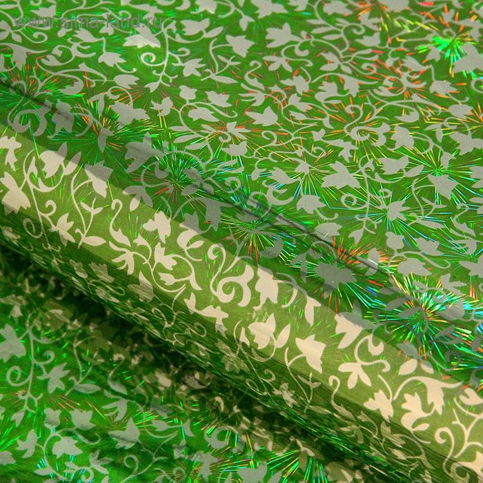 Бумага голографическая "Цветочки"
Бумага голографическая "Цветочки"