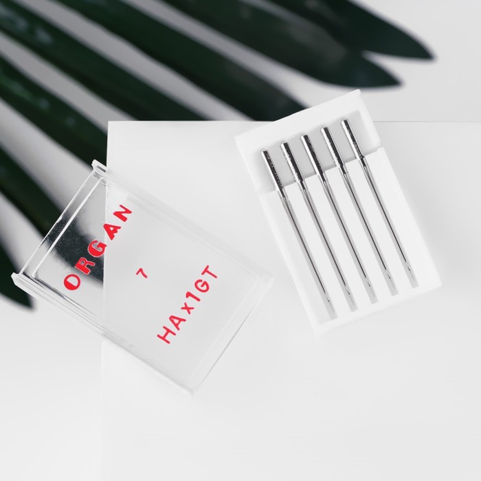 Иглы для бытовых швейных машин для крепа №55
Иглы для бытовых швейных машин для крепа №55