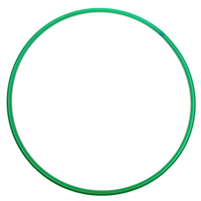 фото Обруч, диаметр 60 см, цвет зелёный соломон