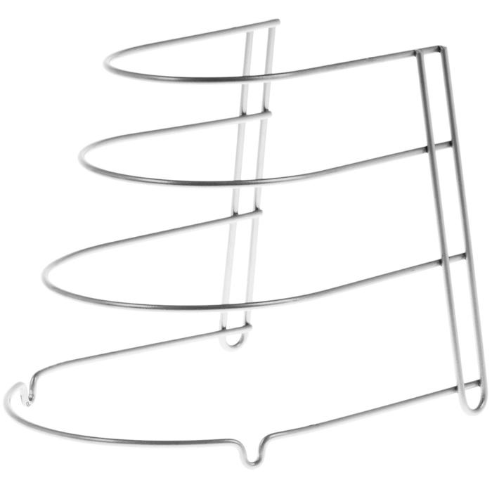 Подставка для хранения сковородок настольная, 3 отделения, 23×26×24 см, оцинкованная
Подставка для хранения сковородок настольная, 3 отделения, 23×26×24 см, оцинкованная