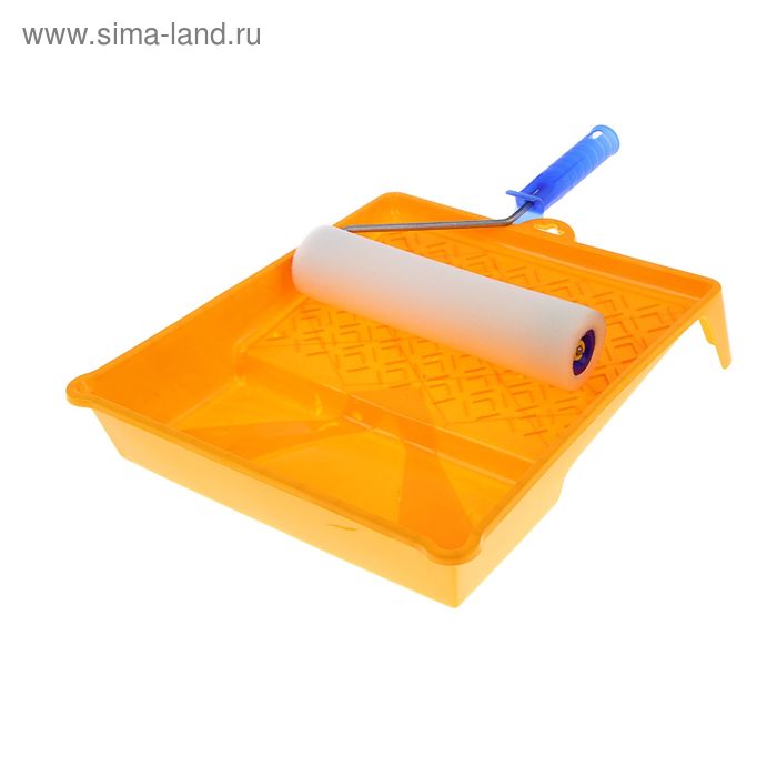 Набор малярный "АКОР" для потолка, валик 240 мм, поролон, ванночка 370х340 мм 
Набор малярный "АКОР" для потолка, валик 240 мм, поролон, ванночка 370х340 мм