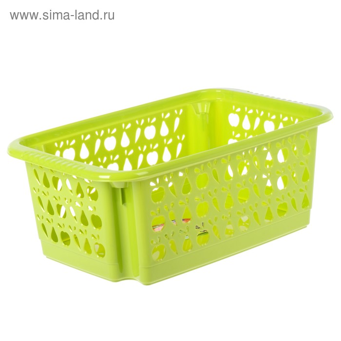Корзина для овощей «Джета», 17 л, 48×30 см, перфорированная, цвет МИКС
Корзина для овощей «Джета», 17 л, 48×30 см, перфорированная, цвет МИКС