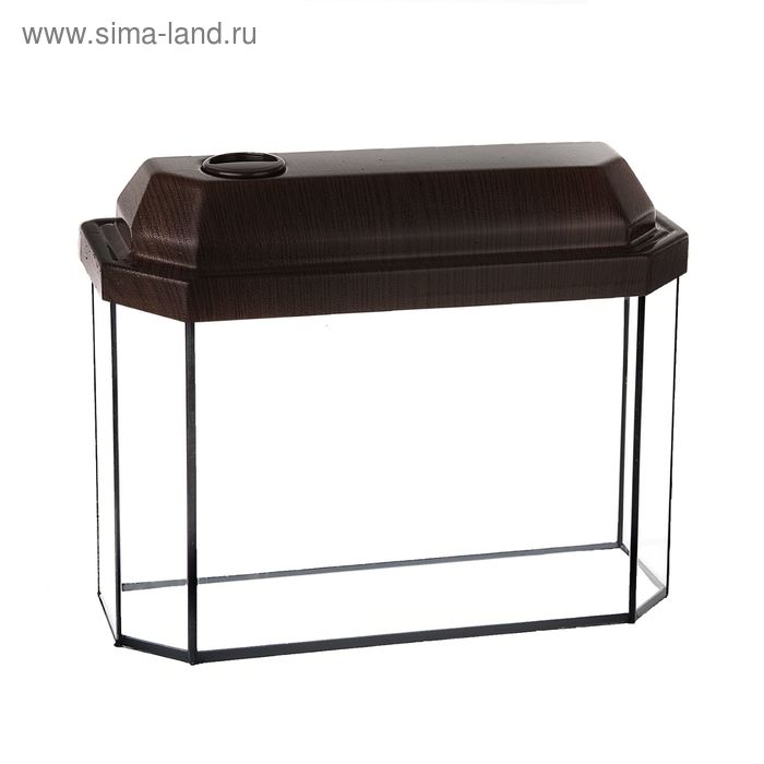 Аквариум панорамный с крышкой, 25 литров, 44 х 18,5 х 31/36 см, венге
Аквариум панорамный с крышкой, 25 литров, 44 х 18,5 х 31/36 см, венге